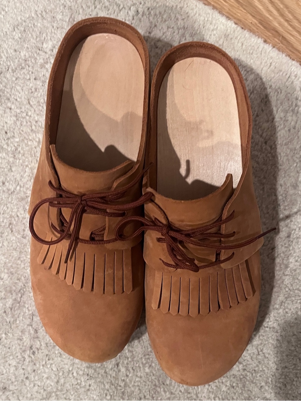 Bryr Zoe Platform Clogs with Kilt - Marigold - Picture 3 of 8